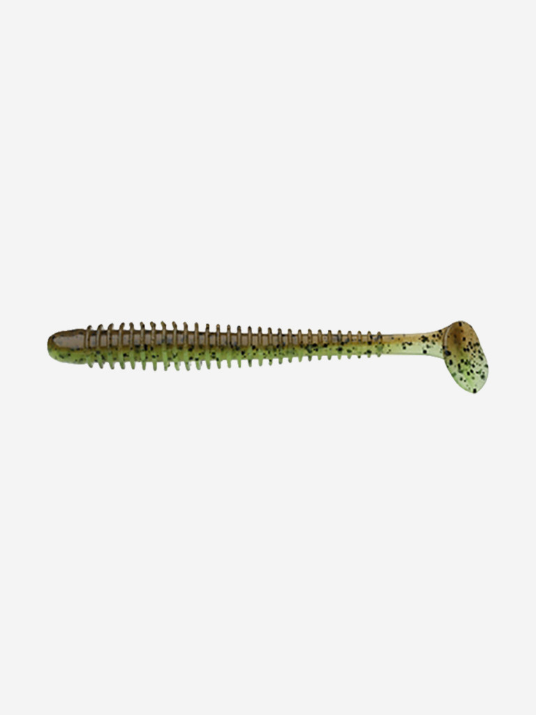 Силиконовые приманки для рыбалки Keitech Swing Impact 2.5 # 401 Green Pumpkin Charteuse