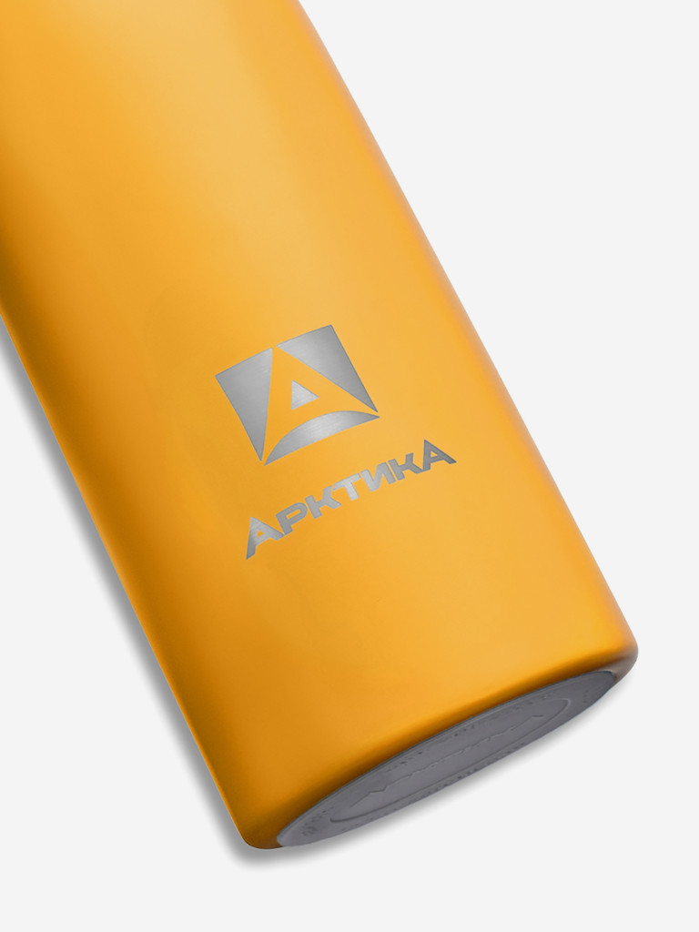 Термокружка Арктика 715 с ситечком 320 мл, оранжевая