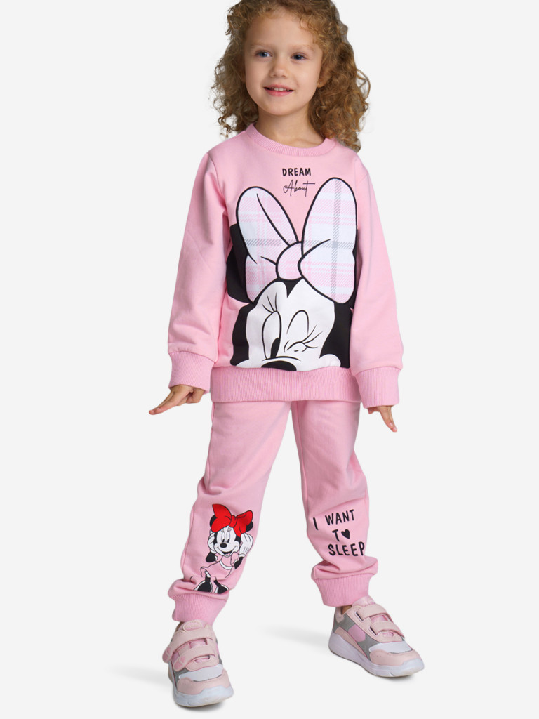 Комплект Playtoday для девочки: толстовка, брюки