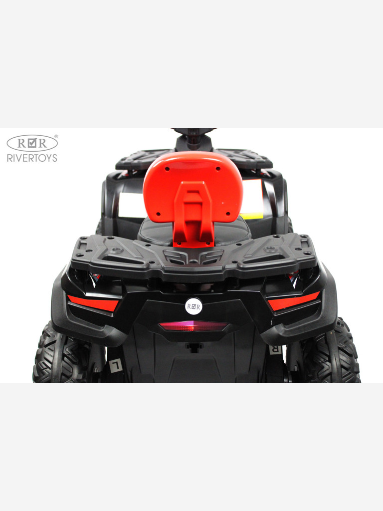Детский электроквадроцикл RIVERTOYS T001TT 4WD красный