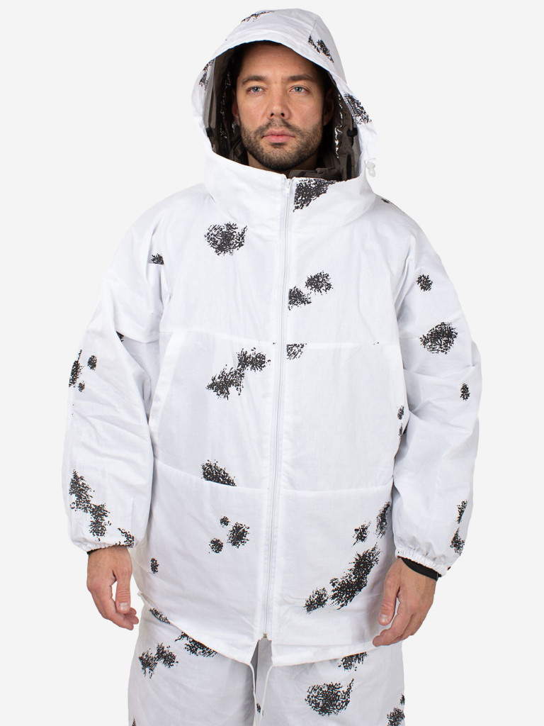 Костюм мужской на молнии Huntsman Метель маскировка Клякса бязь