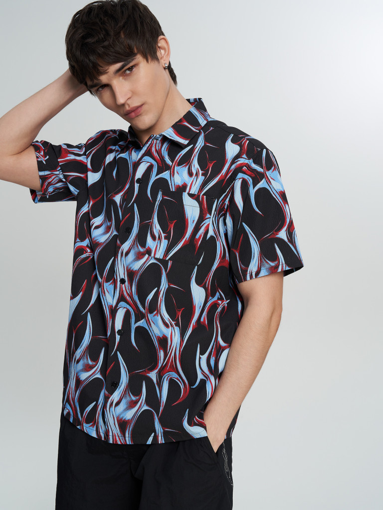 Рубашка с коротким рукавом мужская DC Shoes Full On Resort