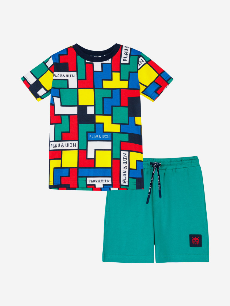 Комплект Playtoday для мальчика: футболка, шорты