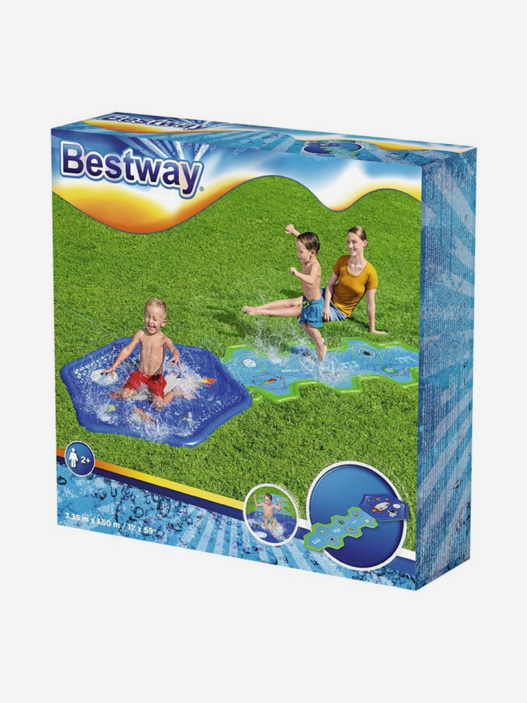Бассейн надувной детский Bestway 52571 "Космические приключения" (335х150см) 2+