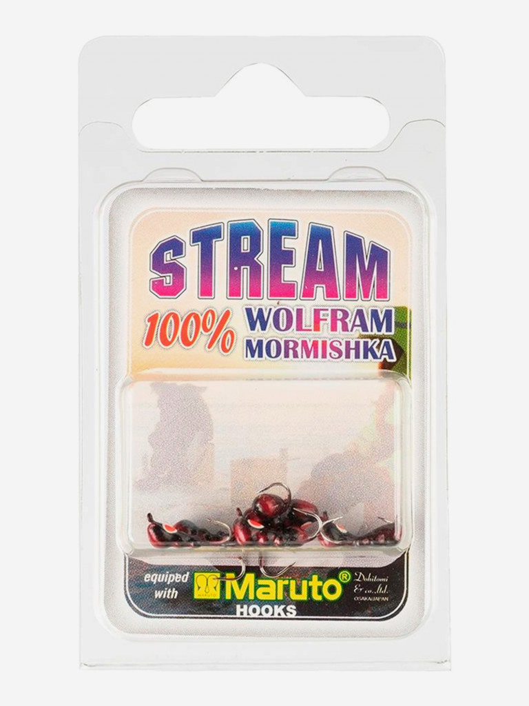 Мормышка Helios вольфрамовая Муравей с ушком крашеная 4мм 1.10г 27 (MW-1340-27), 10 штук в упаковке