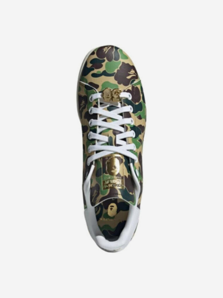 Кроссовки Adidas Stan Smith Bape Abc