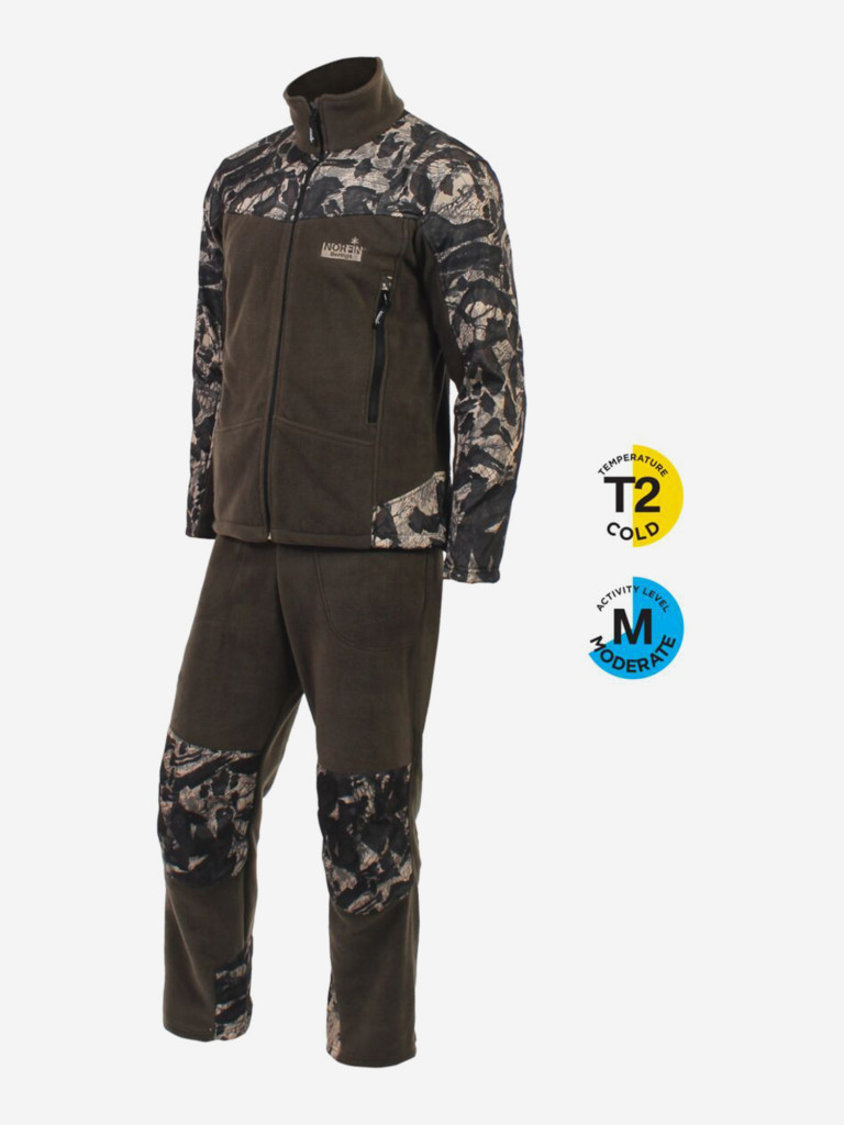 Костюм флисовый Norfin BERINGS для рыбалки и охоты