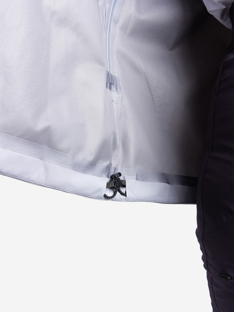 Куртка женская мембранная для рыбалки PAYER, Мира, светлый графит