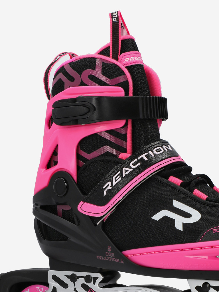 Роликовые коньки детские раздвижные Reaction Rainbow