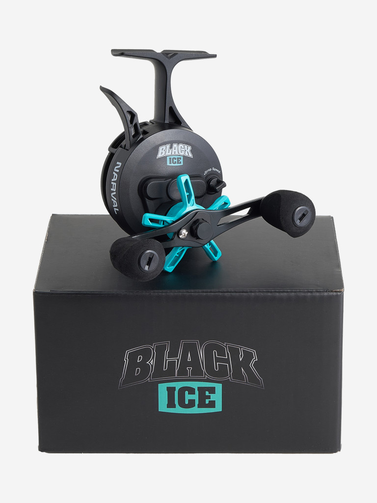 Зимняя катушка Narval Frost Black Ice 2.5:1 3+1BB #Turquoise
