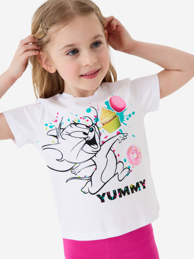 Футболка для девочки PlayToday