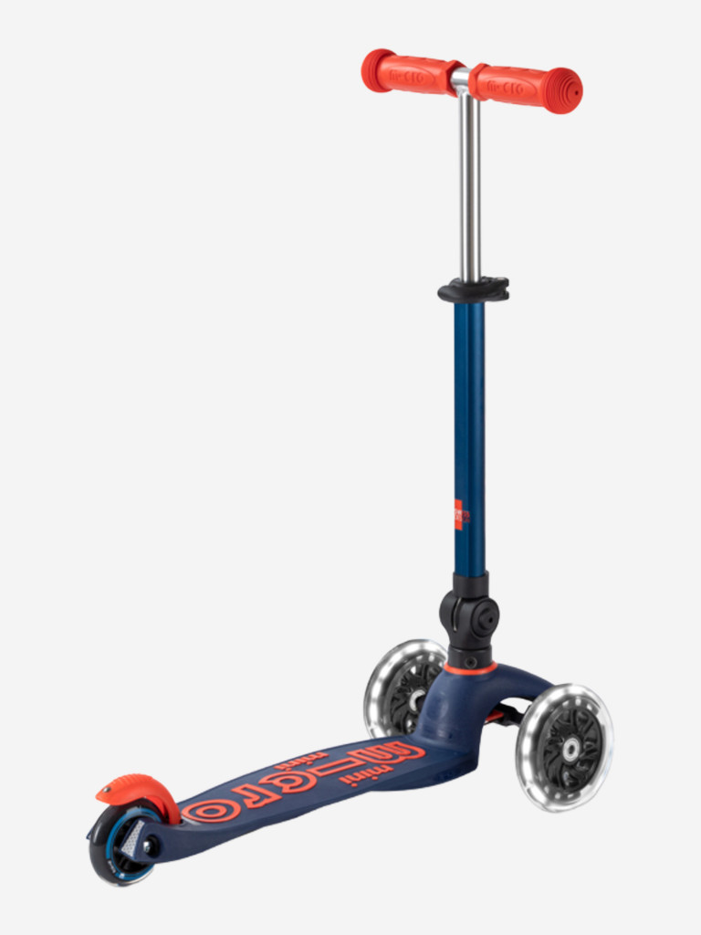 Самокат детский Micro Mini Deluxe LED, складной