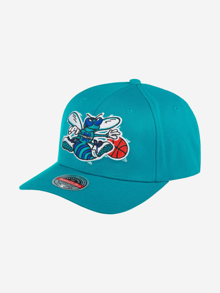 Бейсболка MITCHELL NESS HHSS3260-CHOYYPPPTEAL Charlotte Hornets NBA