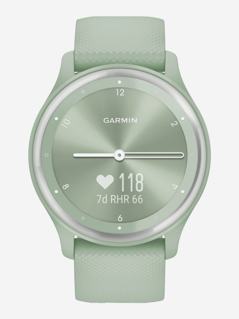 Спортивные часы Garmin Vivomove Sport с ремешком мятного увета