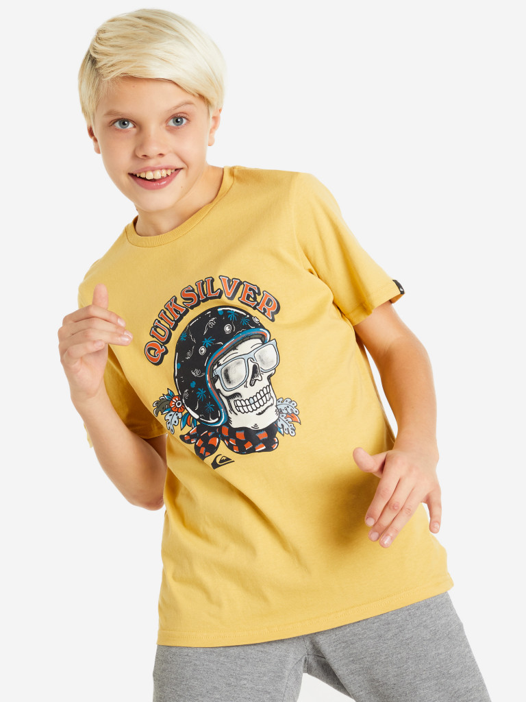 Футболка для мальчиков Quiksilver Skulltrooper