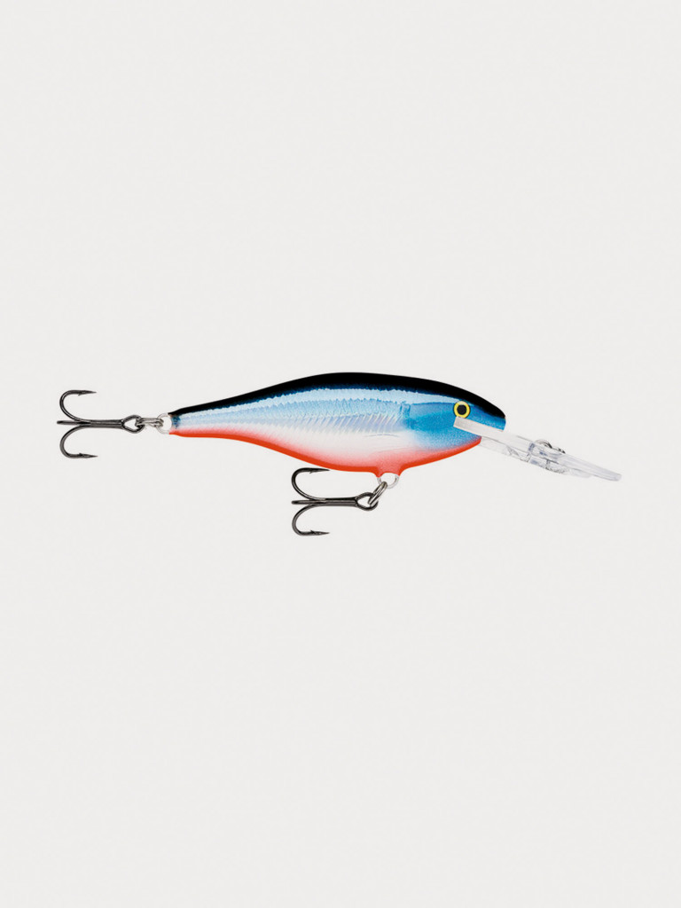 Balsa Wood Fishing Lure For Bass Rapala Shallow Shad Rap 05 Hot Tiger   Shallow Running Fishing Lure, Balsa Wood, Hand-Tuned, For Freshwater Fishing  SSR05HT Hot Tiger Fishing Lure