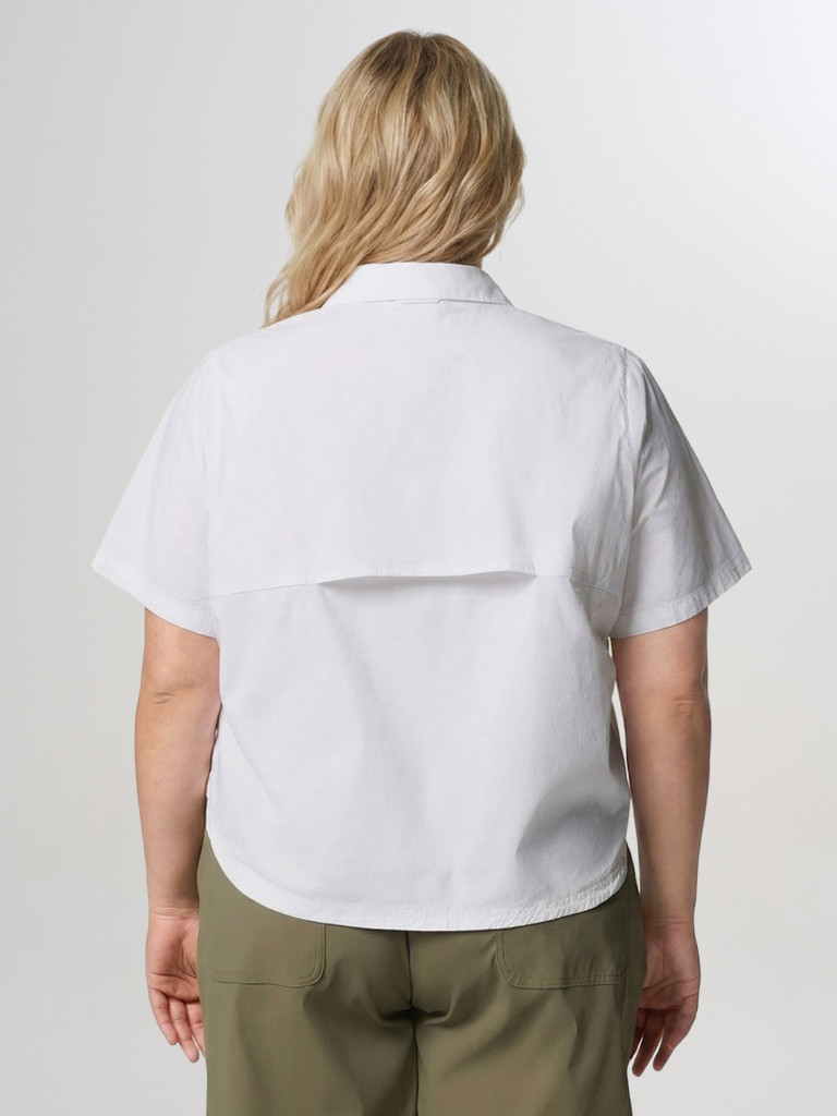 Рубашка с коротким рукавом женская Columbia Brea Falls Woven SS, Plus Size