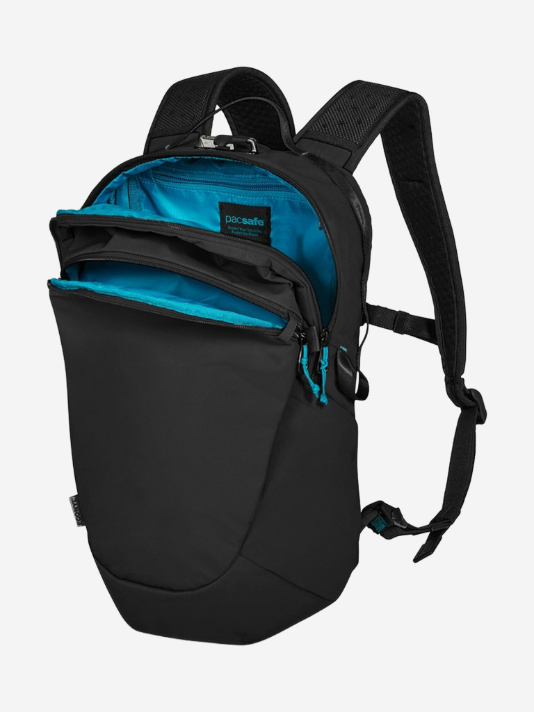 Рюкзак антивор Pacsafe ECO 18, черный ECONYL, 18 л.