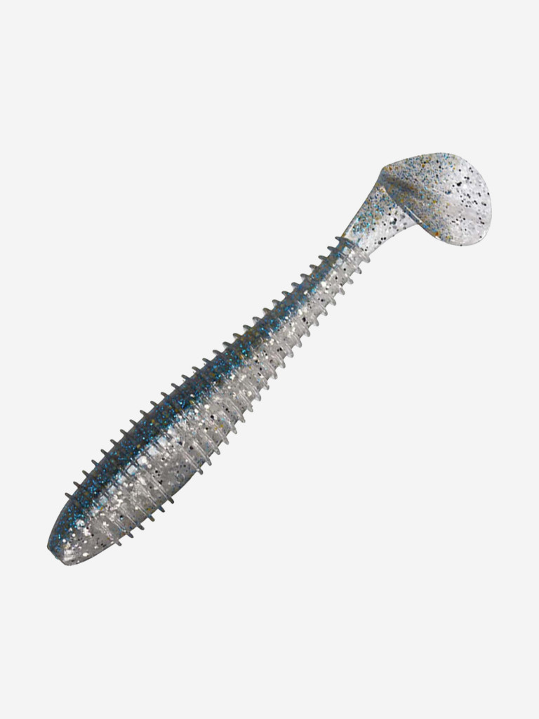 Силиконовые приманки для рыбалки Keitech Swing Impact FAT 4.8 # 431 Silver Shiner