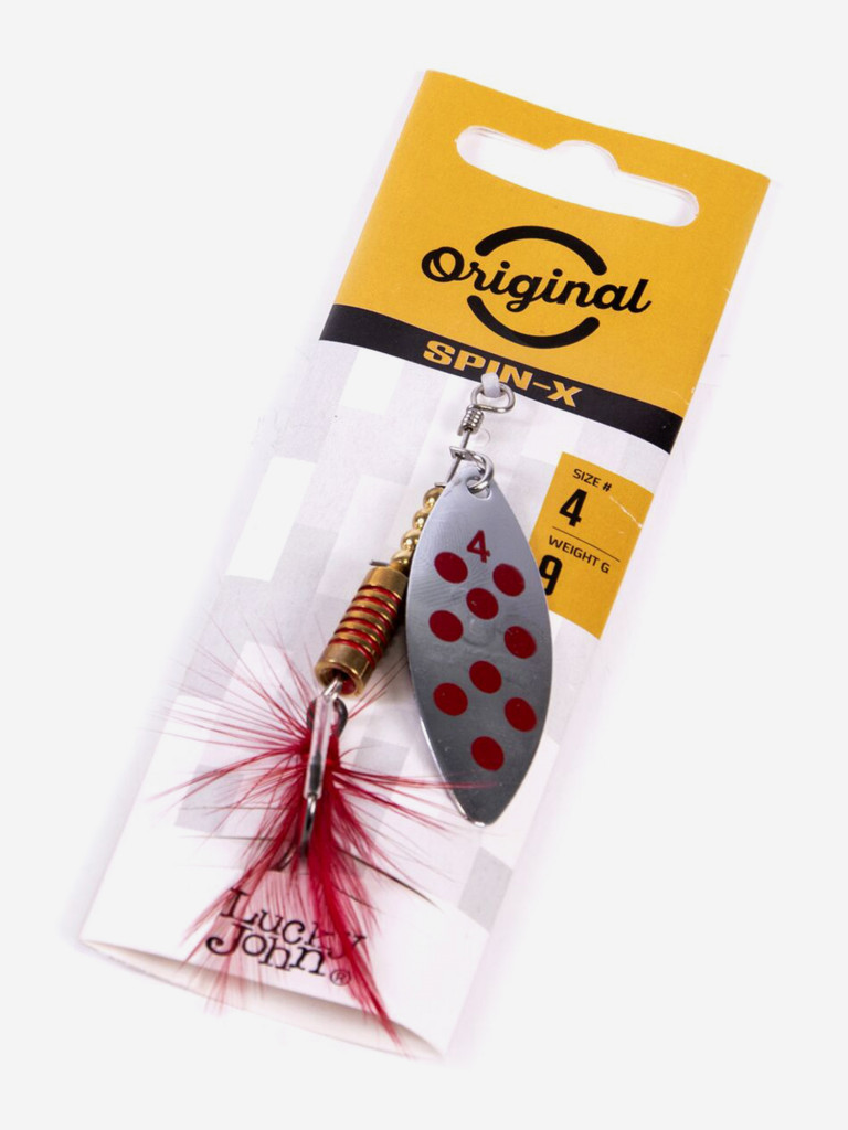 Блесна вращающаяся Lucky John SPIN X LONG 04, вес 9 г