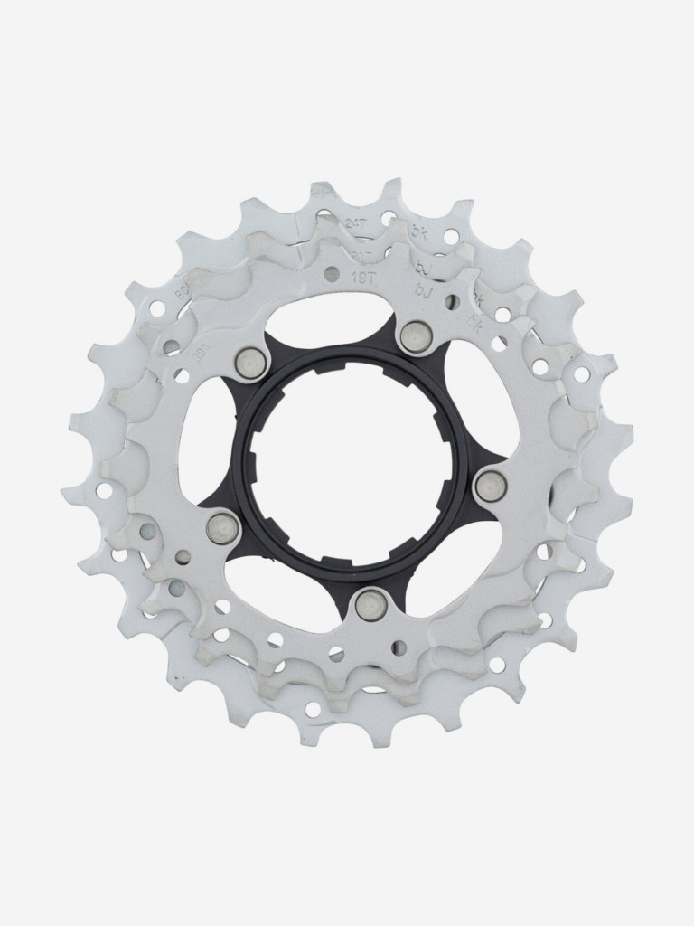 Звезда для велосипеда Shimano XT CS-M771, 10 скоростей, 19-21-24 зубьев