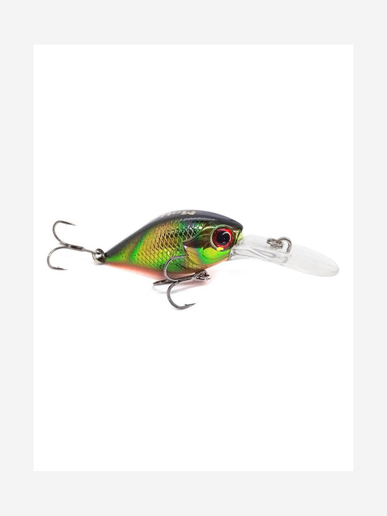 Воблер Mottomo Chubber DR 36F 4g Green Bug