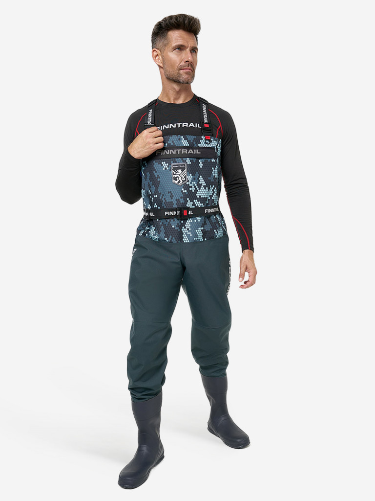 Вейдерсы мужские мембранные FINNTRAIL Enduro BF с сапогом