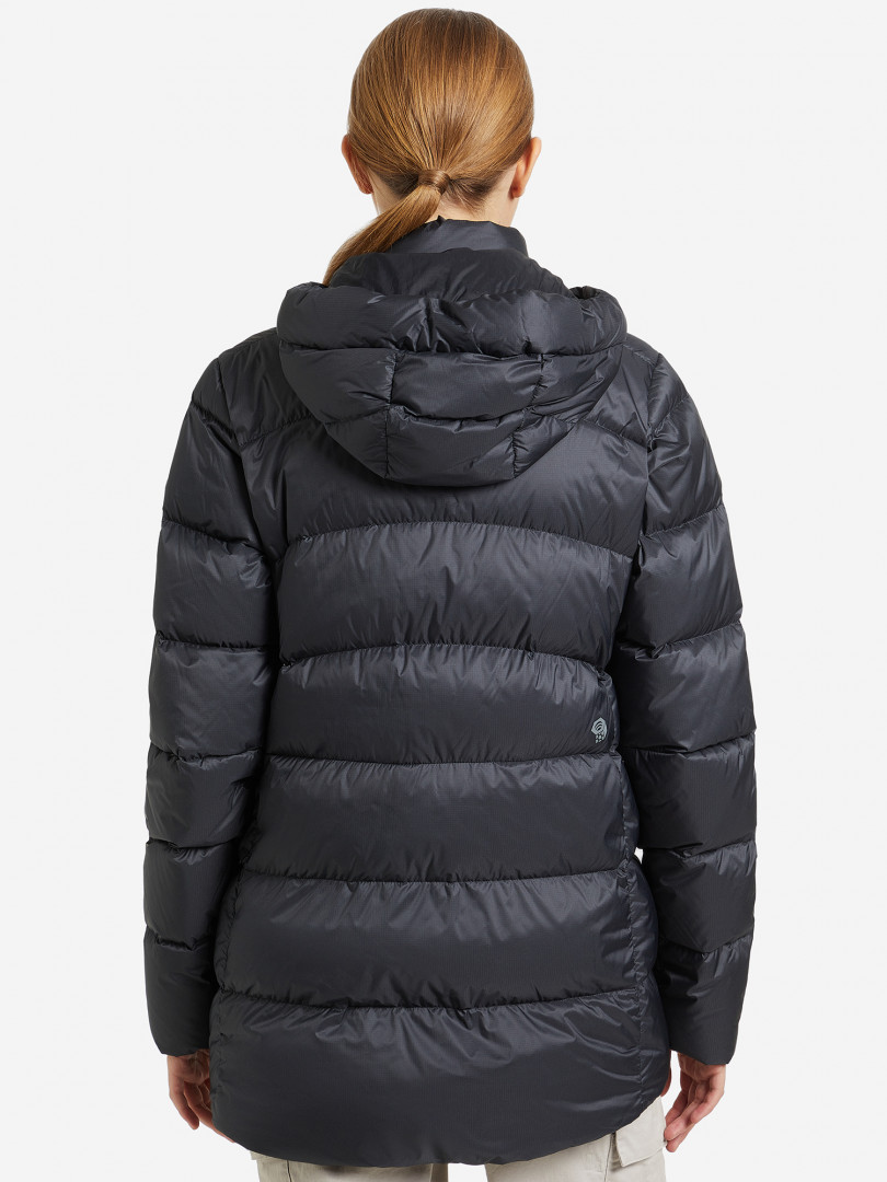 фото Пуховик женский mountain hardwear rhea ridge/2 parka, черный