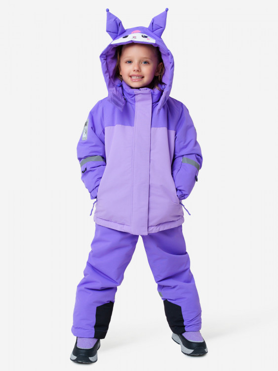 Комплект зимний для девочек: куртка, полукомбинезон PlayToday
