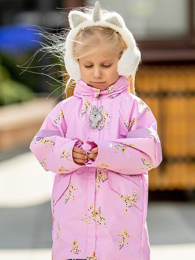 Куртка-парка для девочки batik Дрим читос розовый