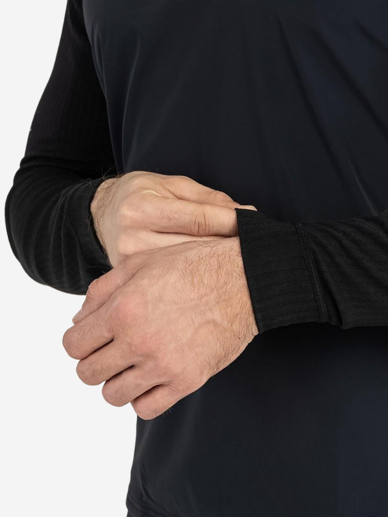 Термофутболка Moax Race Wind LS с воротником