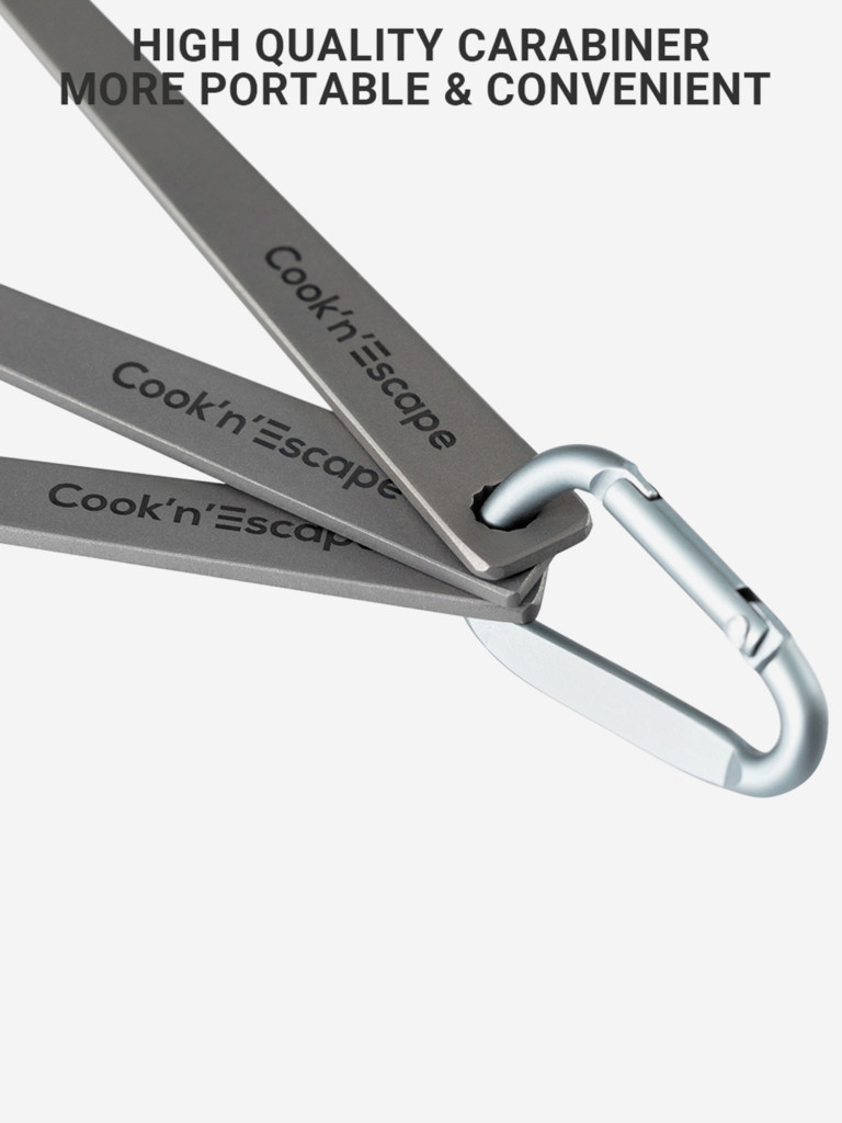 Набор столовых приборов CA2005 3-Piece Titanium Cutlery Set