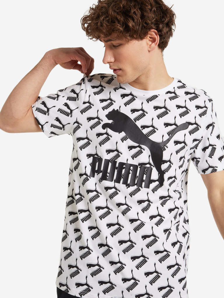 Футболка мужская PUMA AOP Logo Tee