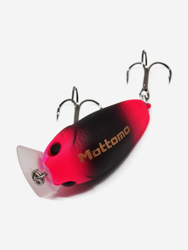 Воблер Mottomo Chubber SSR 35F 3,5g Black Pink