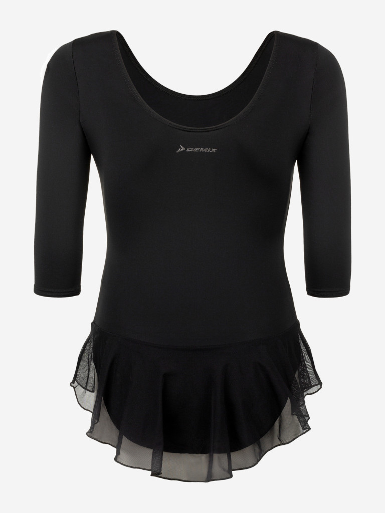 Купальник гимнастический с длинным рукавом для девочек Demix
