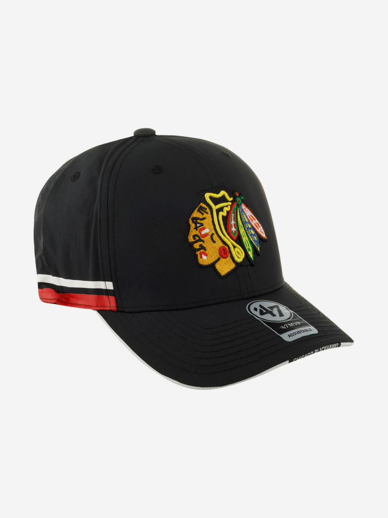 Бейсболка 47 BRAND H-RCKHL04BBP-BK Chicago Blackhawks NHL (черный)