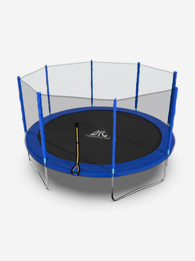 Батут DFC Trampoline Fitness 14FT (427см) синий