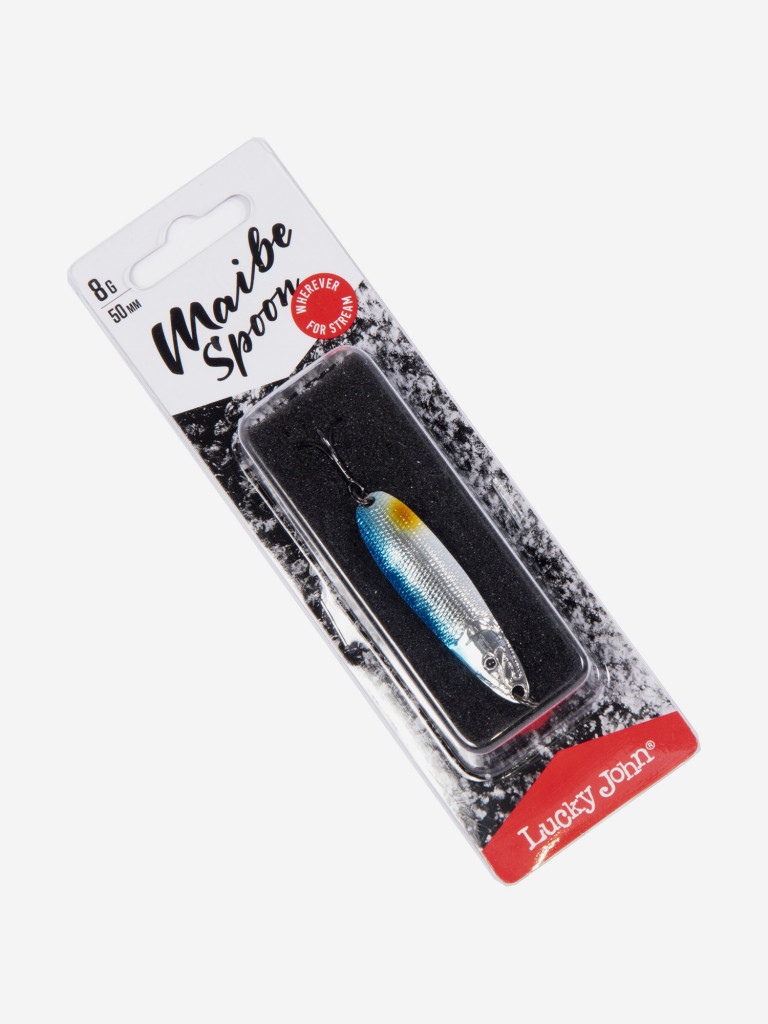 Блесна колеблющаяся Lucky John MAIBE SPOON, длина 50мм, вес 008.0г