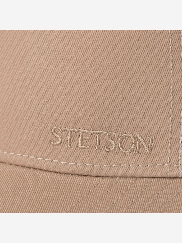 Бейсболка с сеточкой STETSON 7751179 TRUCKER CAP COTTON (бежевый)