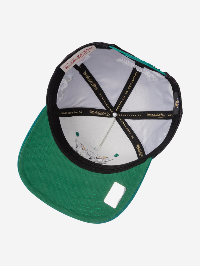 Бейсболка с сеточкой MITCHELL NESS HT11503-ADUTEAL Anaheim Ducks NHL (голубой)