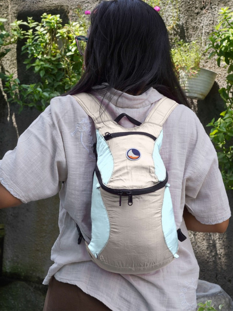 Рюкзак TICKET TO THE MOON backpack XS 6L, Beige/Cloud