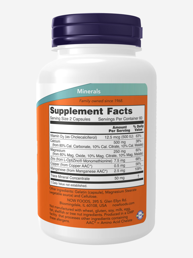 NOW КАЛ-МАГ КАПС 1339 мг 120 капс