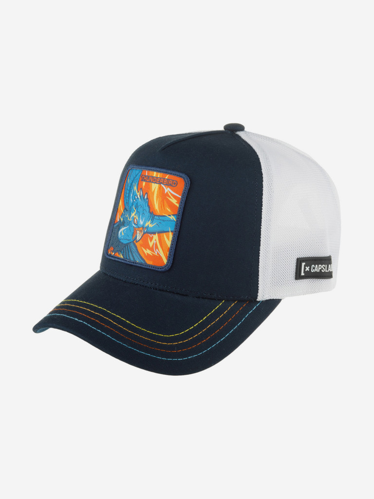 Бейсболка с сеточкой CAPSLAB CL/BEA/1/PCT/THU Premium Thunderbird