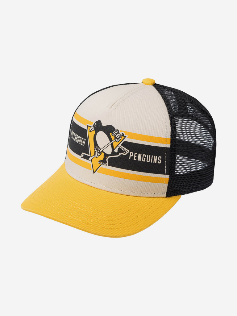 Бейсболка с сеточкой AMERICAN NEEDLE 21001A-PPN Pittsburgh Penguins Sinclair  NHL (желтый)