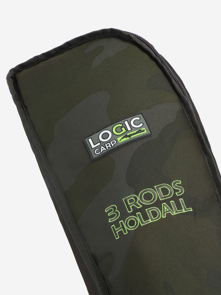 Чехол для 3 карповых удилищ 3.96м с катушками LOGIC CARP 3ROD HOLDALL 13ft LC-RH03