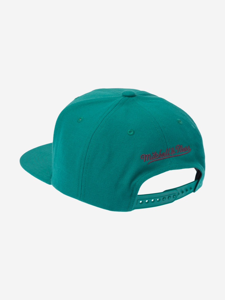 Бейсболка с прямым козырьком MITCHELL NESS HS10519-ADUTEAL Anaheim Ducks NHL (голубой)