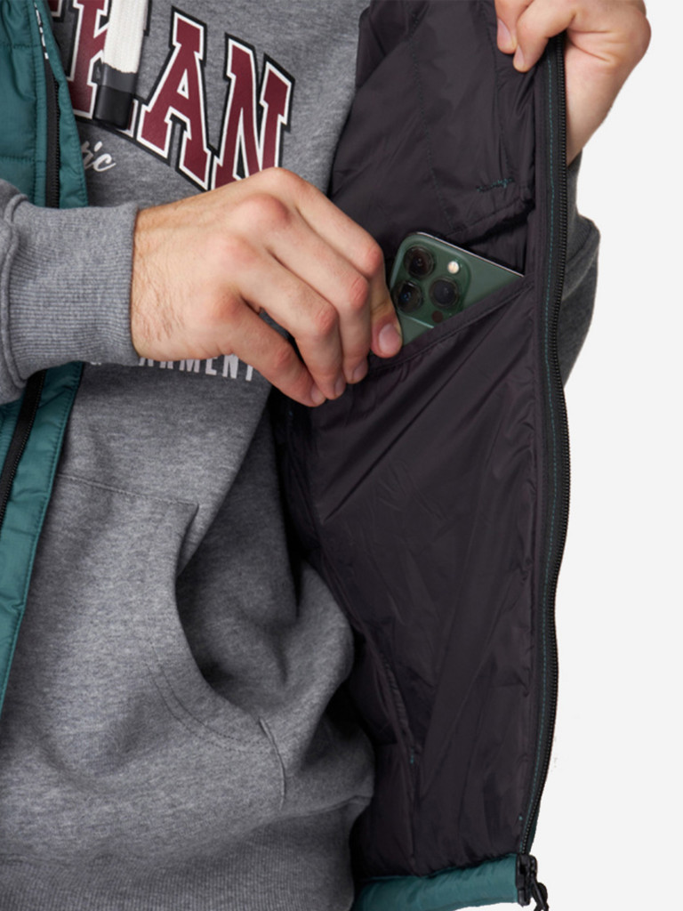 Жилет мужской Alaskan Juneau Vest Green утепленный стеганый для рыбалки и охоты