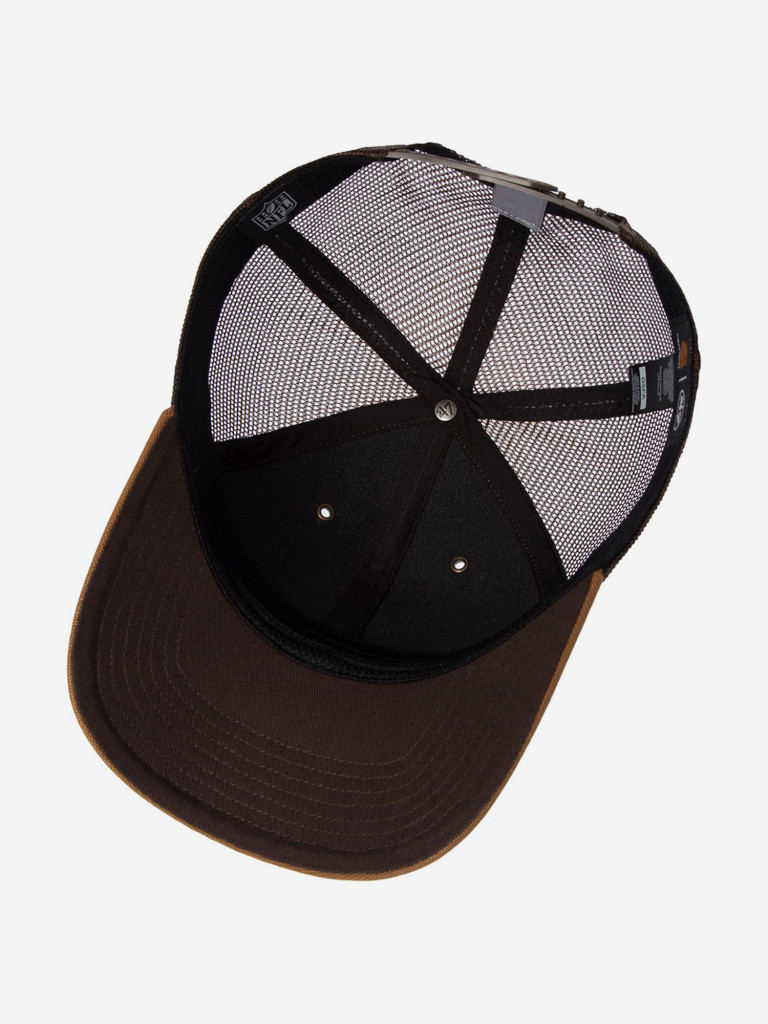 Бейсболка с сеточкой 47 BRAND Carhartt collab Chicago Bears NFL (коричневый)