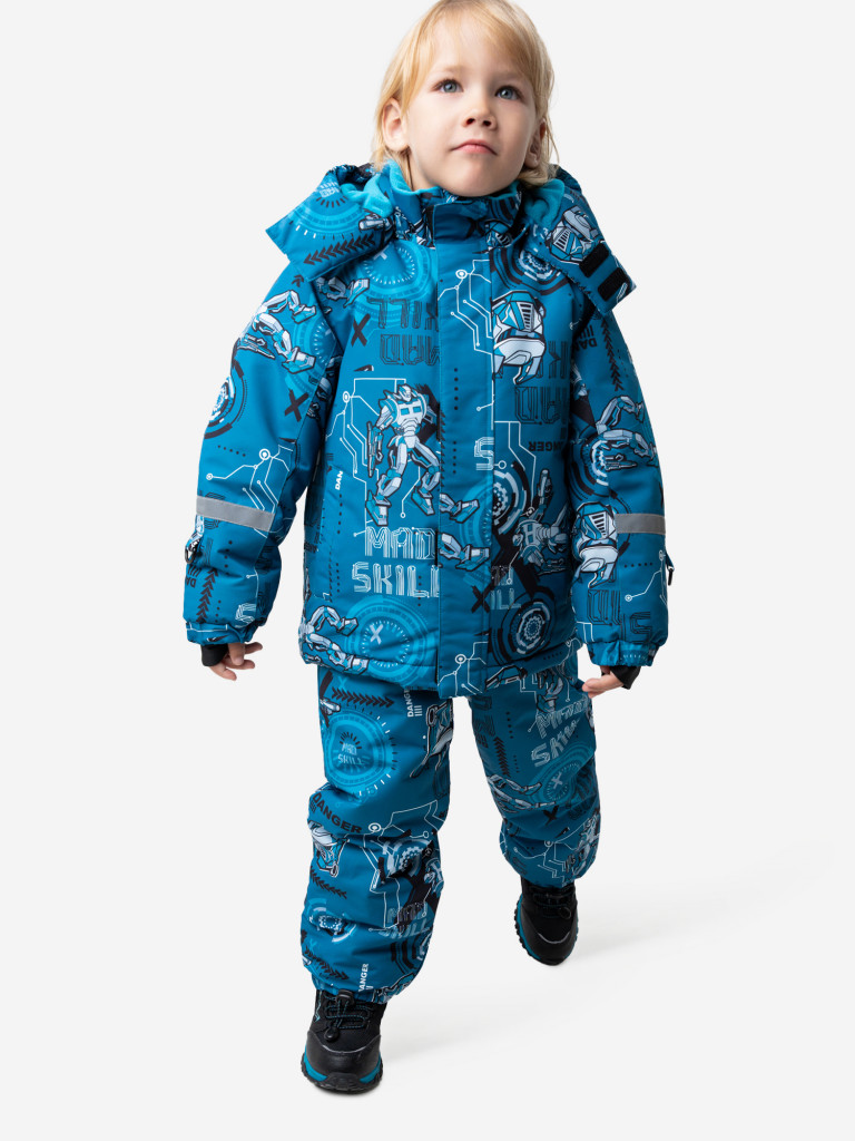 Комплект зимний для мальчиков: куртка, полукомбинезон PlayToday