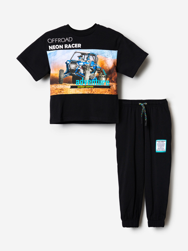 Комплект для мальчиков: футболка, брюки PlayToday